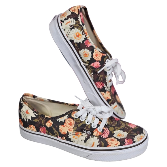 Vans "Authentic" Rose/Floral sneakers - Picture 2 of 8